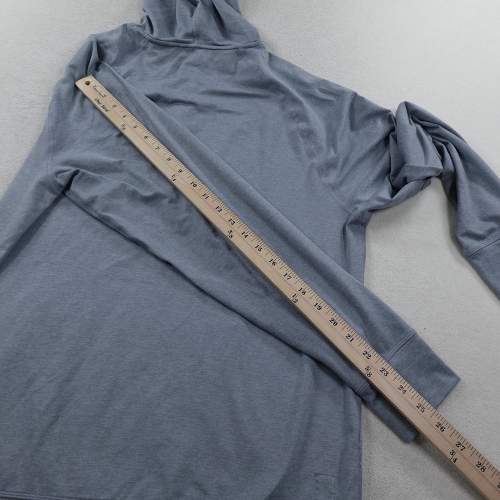Vuori Ponto Performance 1/2 Zip Mens XL Gray Lightweight Stretch Gym Hoodie - Picture 10 of 11